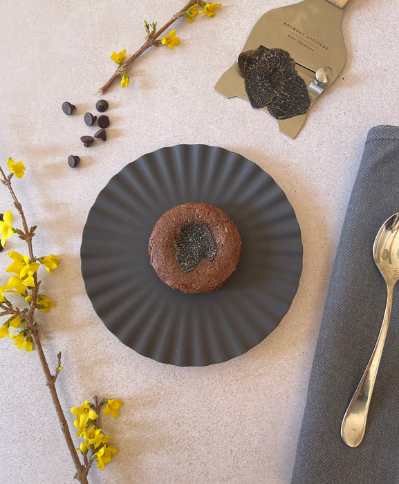truffle chocolate lava cake