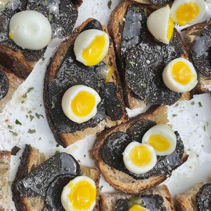 Easy Truffle and Egg toast recipe for Sunday brunch by GA