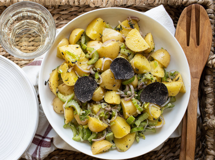 Black Truffle potato salad recipe by Gourmet Attitude